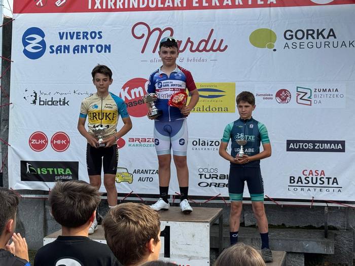 Mikel Otañok Alebin mailako lasterketa guztiak irabazi ditu