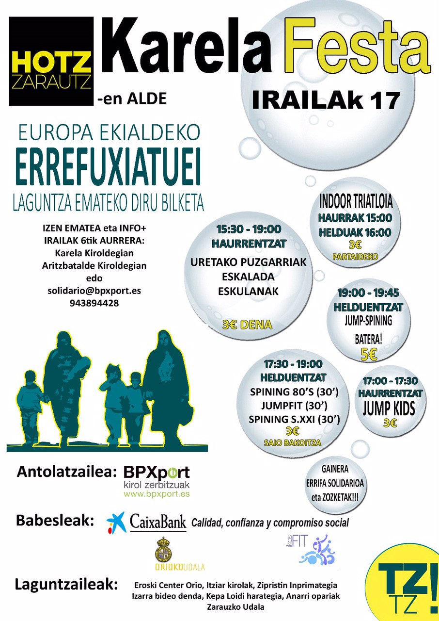 Karela Festa, HotzZarautz elkartearen alde