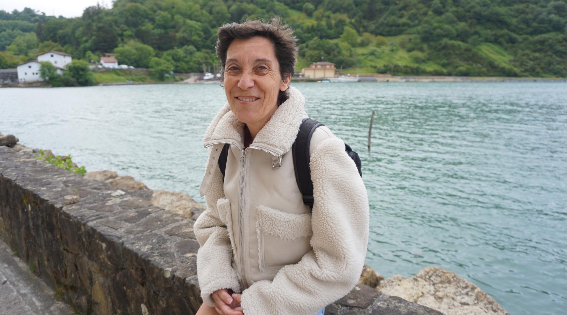 Idoia San Sebastian: "Isuna jartzen eta jasotzen dutenen erdian egoten naiz"