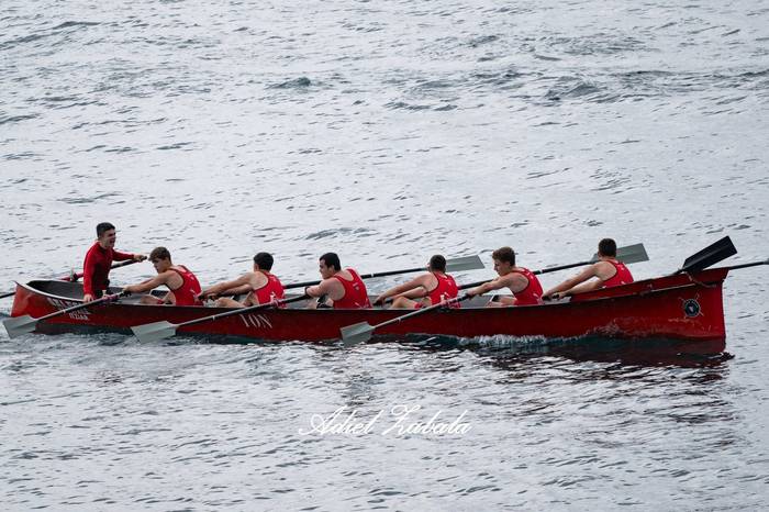 Euskadiko trainerilla txapelketa jokatuta amaitu dute denboraldia harrobiko arraunlariek