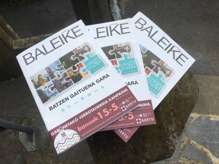 Kalean da azaroko Baleike aldizkaria