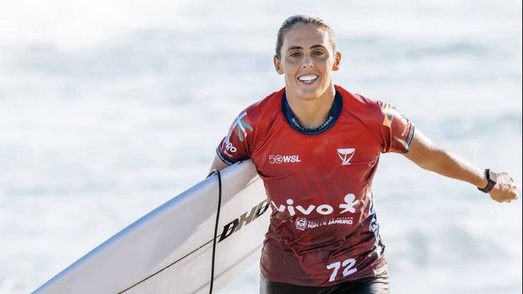 Nadia Erostarbek hirugarren postua eskuratu du Vivo Rio Pro txapelketan