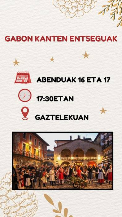 Gabon kantuen entsegua