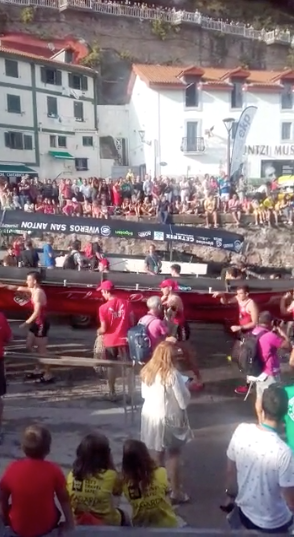 Zumaia 21. izan da Kontxako sailkatze estropadan