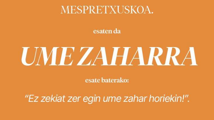 Ume zaharra