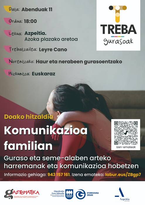 Treba Gurasoak hitzaldia: 'Komunikazioa familian'