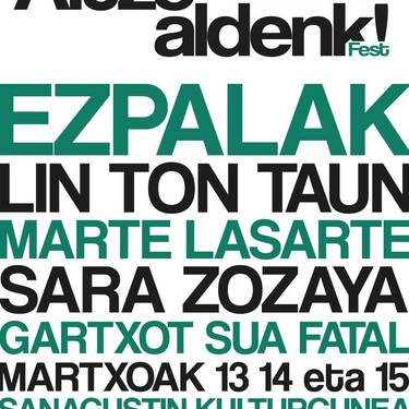 Aitzealdenk!: Ezpalak eta Lin Ton Taun