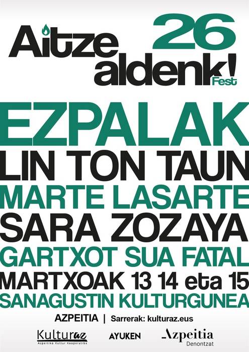 Aitzealdenk!: Sara Zozaya eta Gartxot