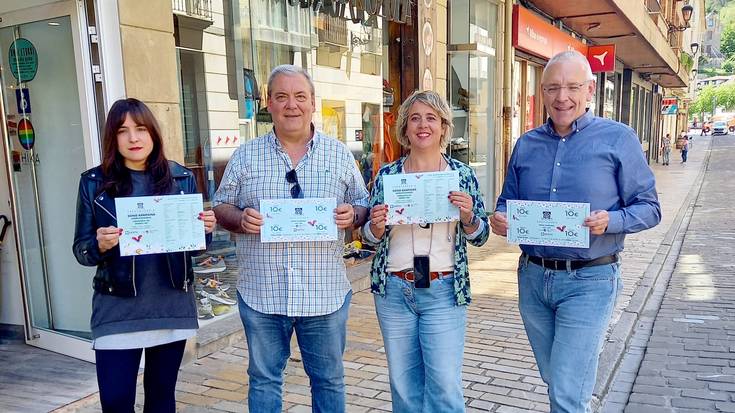 Zumaiako Udalak merkataritza bultzatzeko bonu kanpaina berria jarriko du martxan