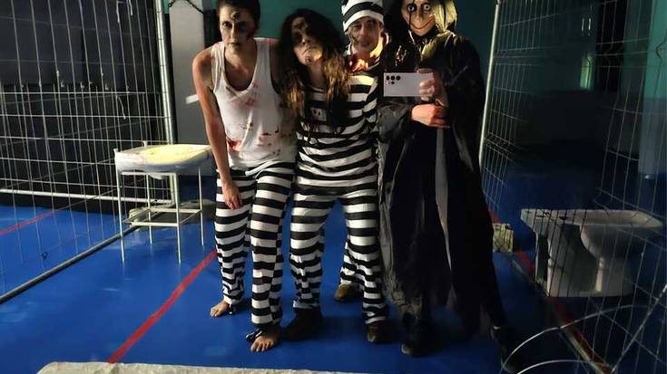 Aian ere ospatu dute urteko gaurik beldurgarriena