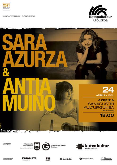 Kontzertuak: Sara Azurza + Antia Muiño