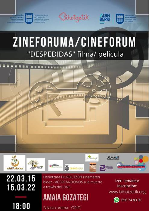 Zineforuma: 'Despedidas'