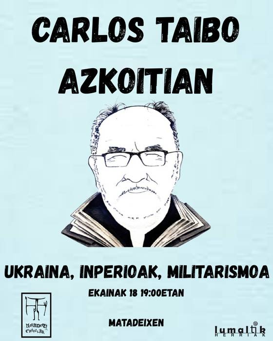 Hitzaldia: 'Ukraina, inperioak, militarismoa'