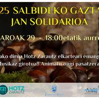 Gaztain jana: Salbideko gaztain jan solidarioa