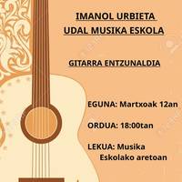 Kontzertua: Gitarra entzunaldia