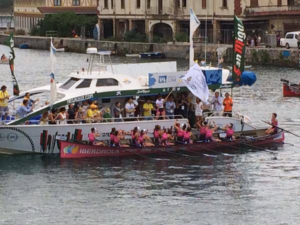 San Juan eta Hondarribia nagusitu dira Orioko estropadetan