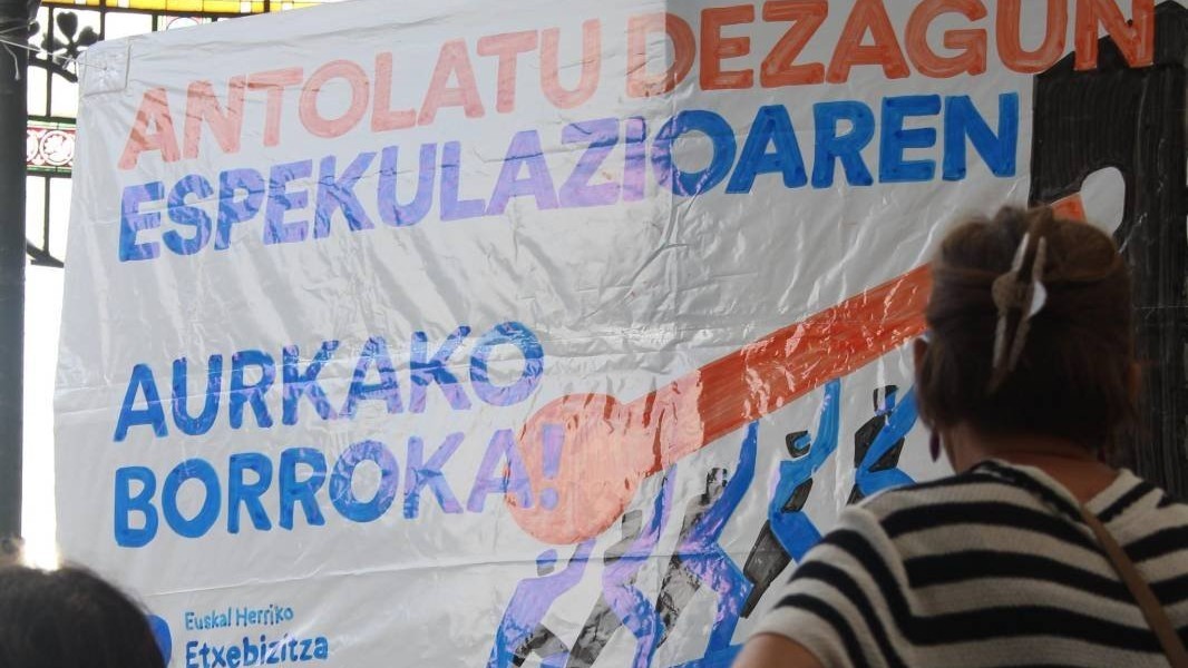 Etxebizitza Sindikatuak asanblada deitu du gaur Etxapen, espekulazioaren aurka antolatzeko