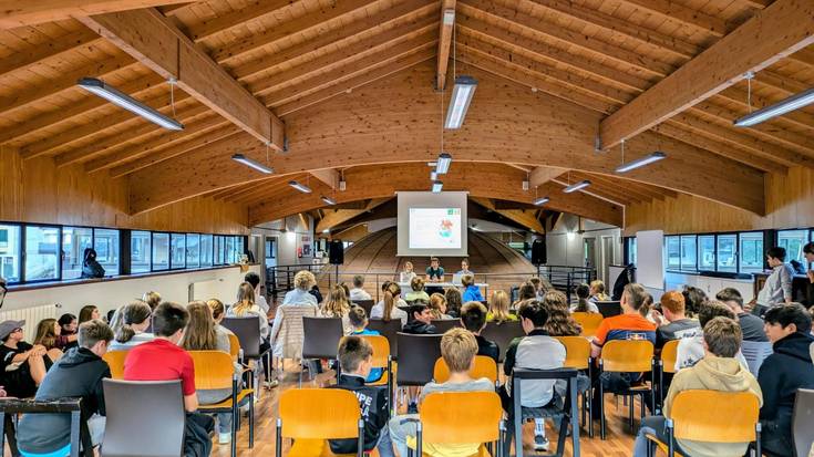 Eskola Agenda 2030 egitasmoaren ikasturte hasierako ekitaldia egin dute