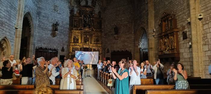 Kontzertu arrakastatsua izan da Parrokian organo jaialdiaren barruan