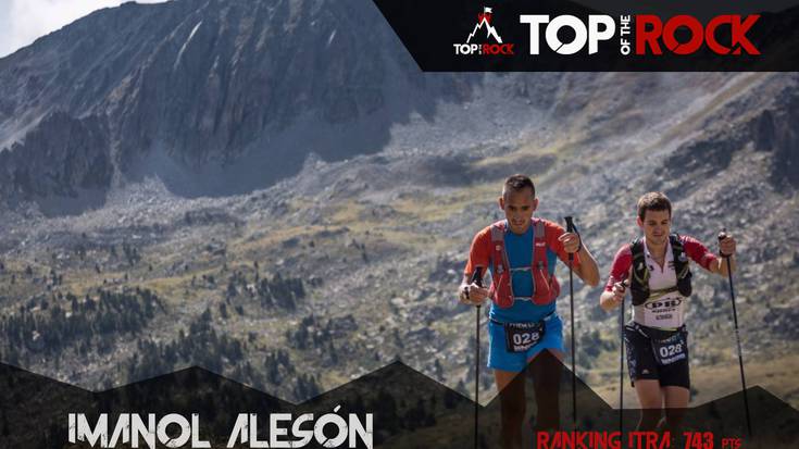 Imanol Alesonek eta Ixaka Oñederrak Top of the Rock Ultra Trailean parte hartuko dute