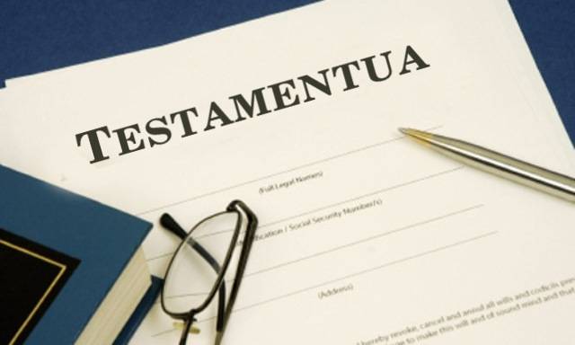 Aldez aurreko borondateez eta testamentuaz hitzaldia izango da datorren asteartean