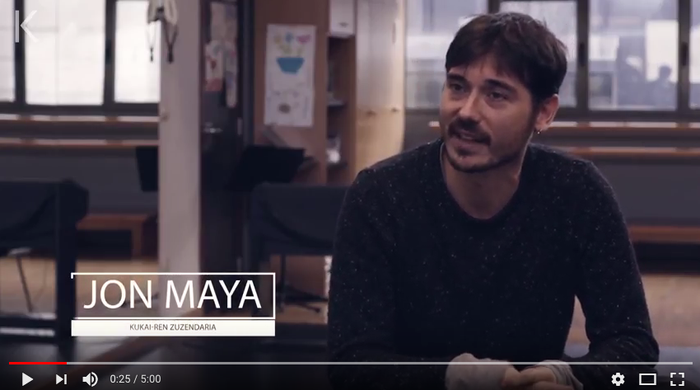Jon Maya: "Gaur egungo gizartean kulturak duen paperaz gogoeta egiten du 'Oskara' ikuskizunak"