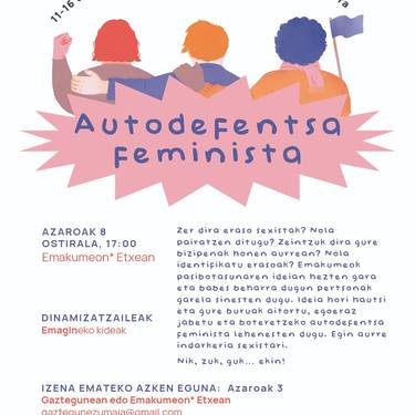 Tailerra: Autodefentsa feminista