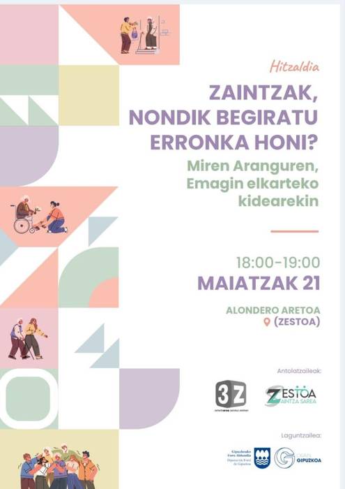 Hitzaldia: 'Zaintzak. Nola begiratu erronka honi?'