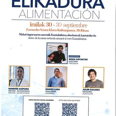 Mahai-ingurua: Elikaduraz