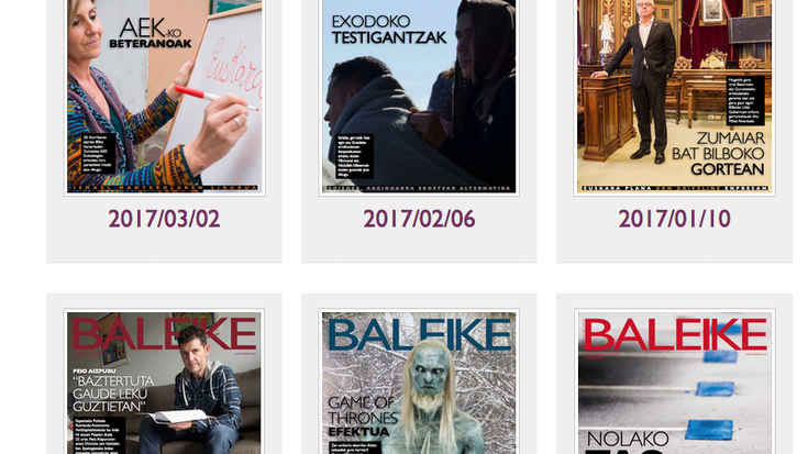 263 aldizkari sarean