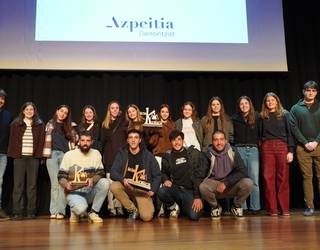 Arauntza Riders, Izarraitzeko nesken taldea eta Ilunpeko boluntarioek jaso dute urteko kirol aitortza