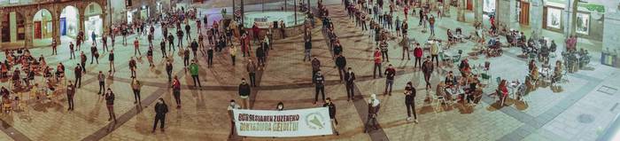 Larunbatean Zumaian eta Azpeitian mobilizatzera dei egin du GKSk, "askatasun politiko eta zibilen defentsan"
