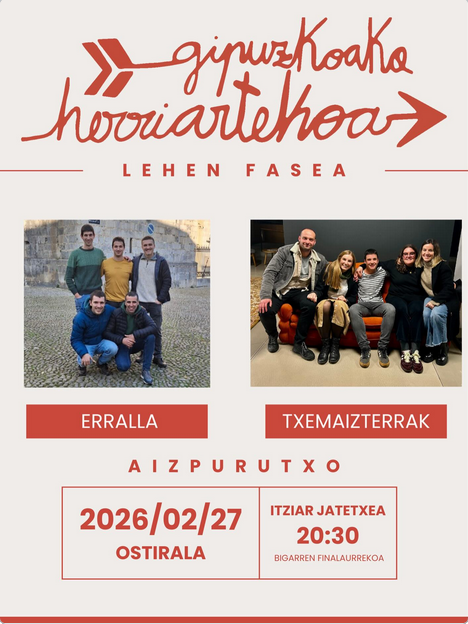 Gipuzkoako Herriarteko Bertso Txapelketako finalerdia