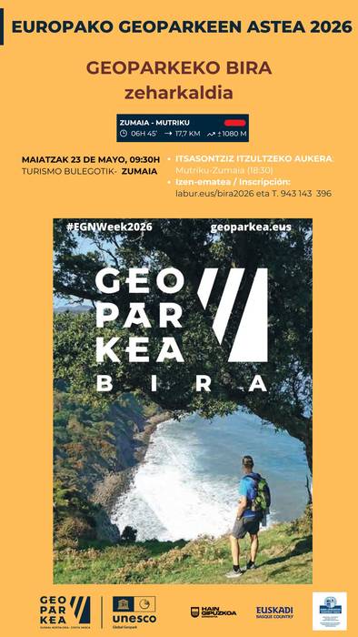 Geoparkeko Bira zeharkaldia