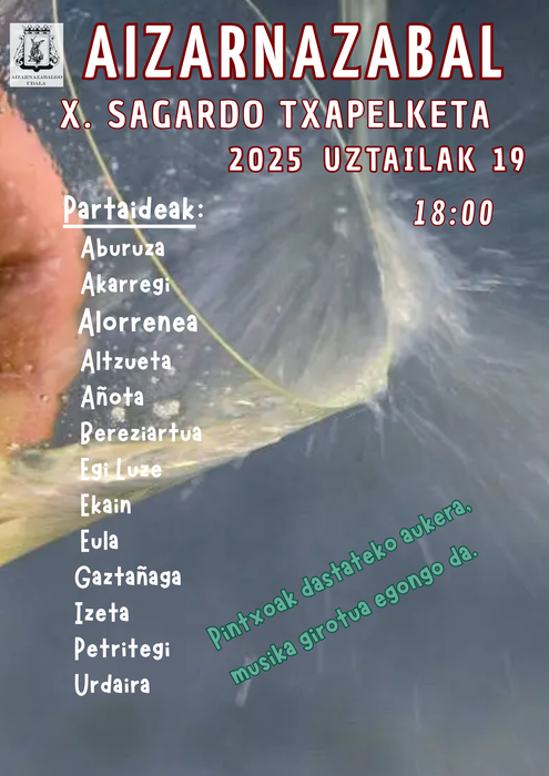 X. Sagardo Txapelketa