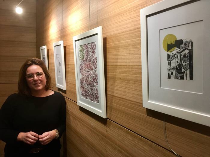 Olatz Alkortaren 'Estanpazioak' erakusketa ikusgai dago Sanagustinen