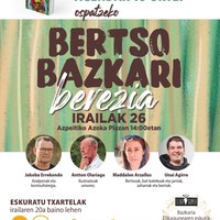 Bertso bazkari berezia