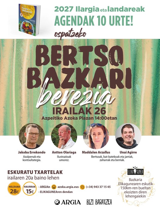 Bertso bazkari berezia
