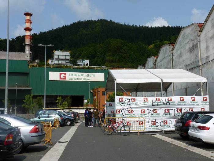Corrugadoseko langileen topagunea