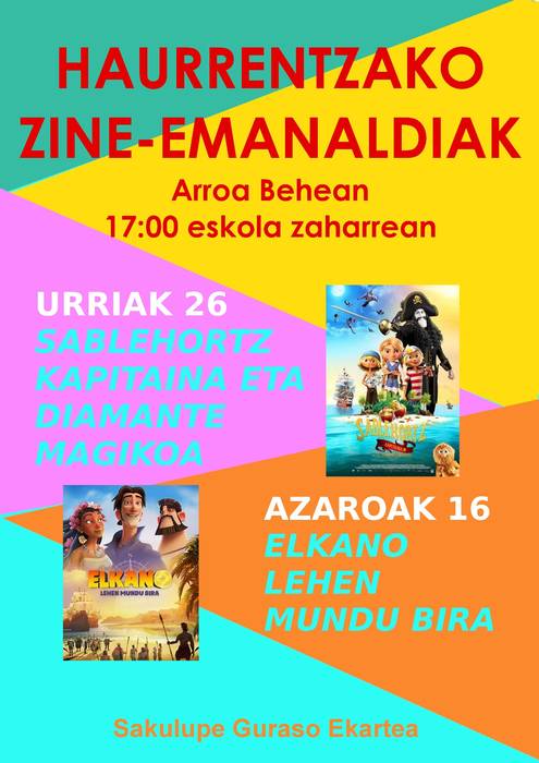 Haurrentzako zine emanaldia: 'Elkano. Lehen mundu bira'