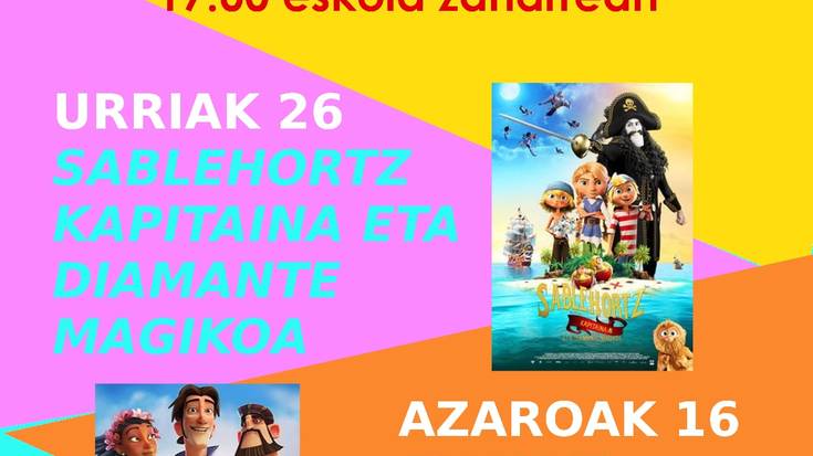Haurrentzako zine emanaldia: 'Elkano. Lehen mundu bira'