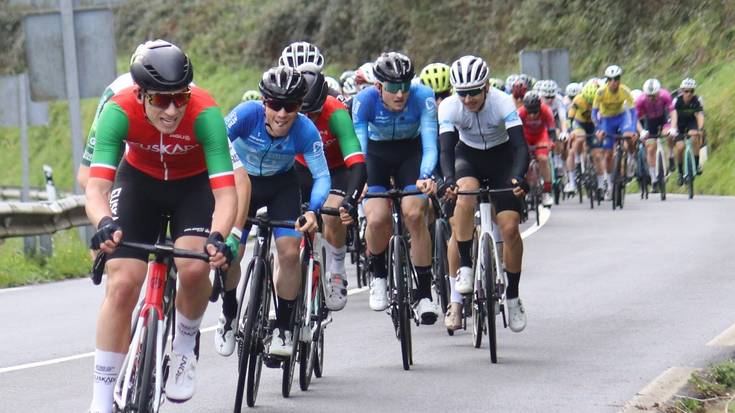 Aitor Agirre eta Mattin Salegi, lehen pelotoian