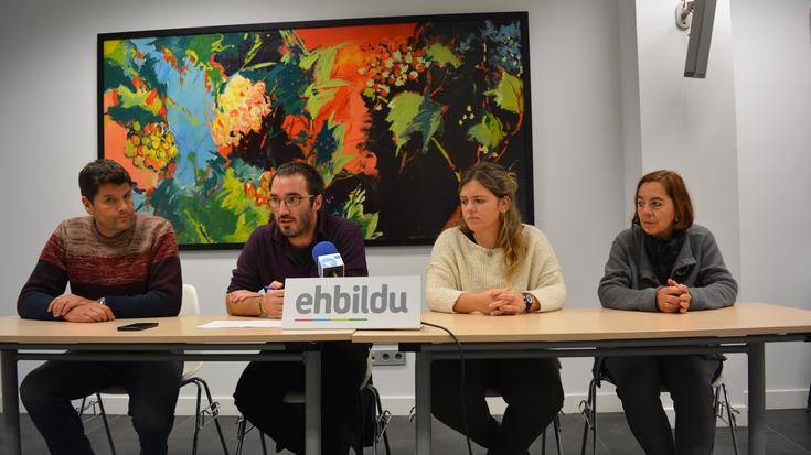 EH Bildu: "Udalaren diru sarrerak bermatzeko ez dago zarauztar guztiei zergak igo beharrik"