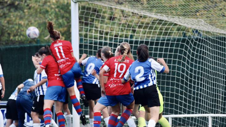 Anaitasunako nesken lehen taldeak ezin izan du Alaves B mendean hartu