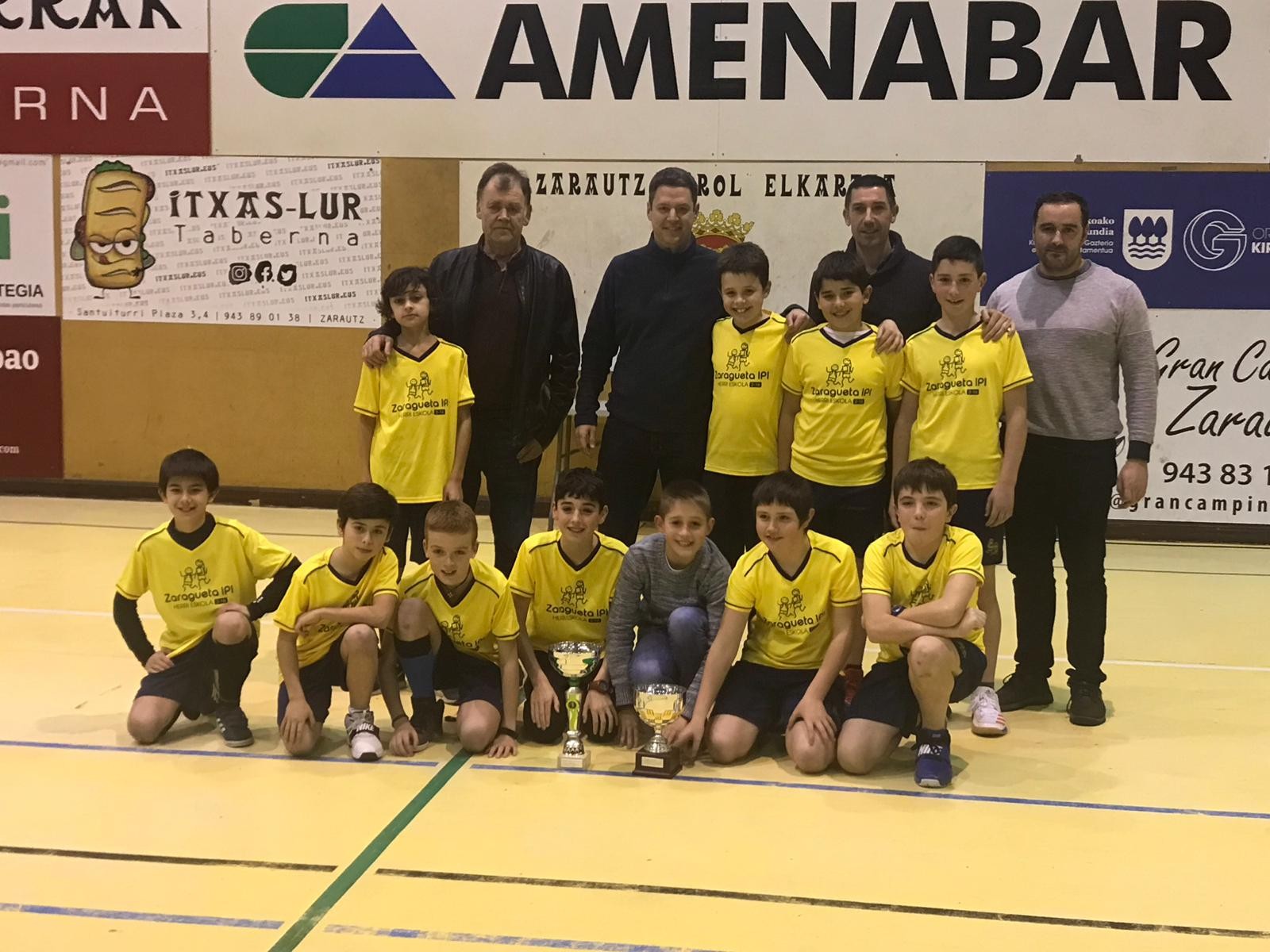 Saskibaloia izan da txapelduna