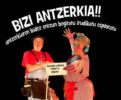 Didau antzerki taldeak ‘Bizi antzerkia!’ obra eskainiko die ikasleei