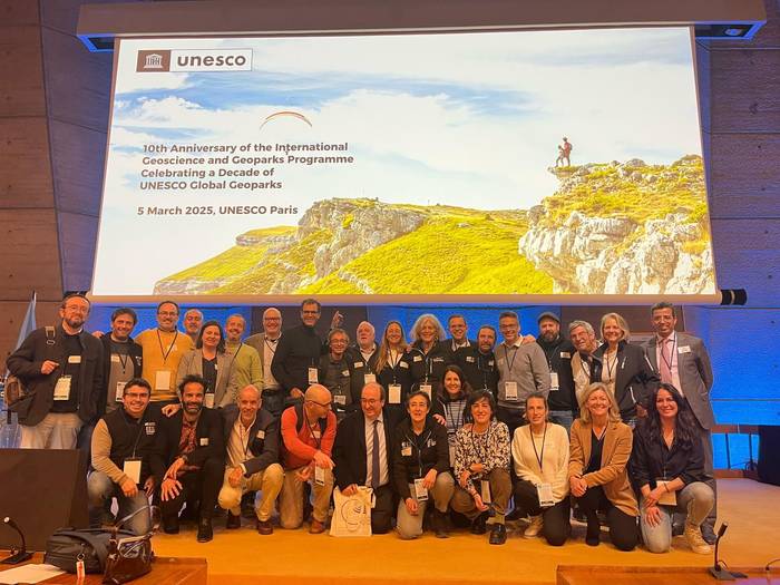 Unesco Parisen egiten ari den kongresuan da egunotan Geoparkea