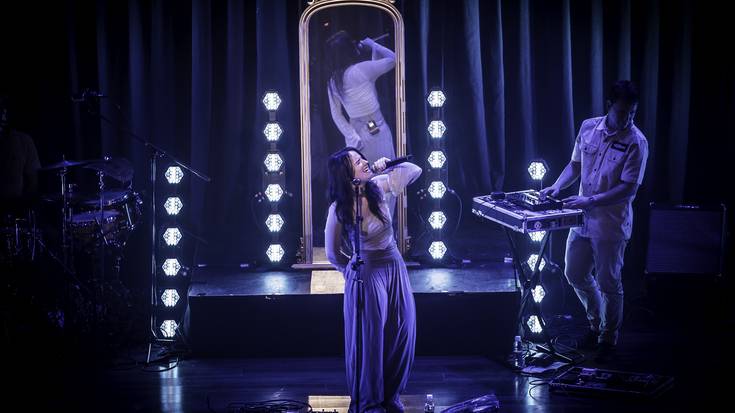 Olatz Salvadorren ahotsak liluratu du Sanagustin