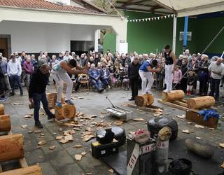 Herri kirol eta ardi mozte erakustaldiak, Matxinbentako festen menuan