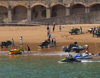 Uretako motoen txapelketa jokatuko dute asteburuan Getarian